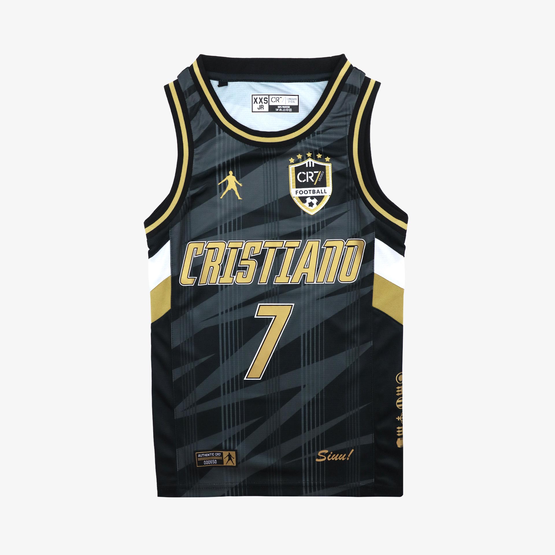 Cristiano Ronaldo Basketball Jersey - Junior
