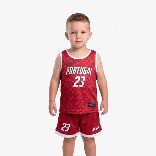 For�a Portugal Basketball Set Baby