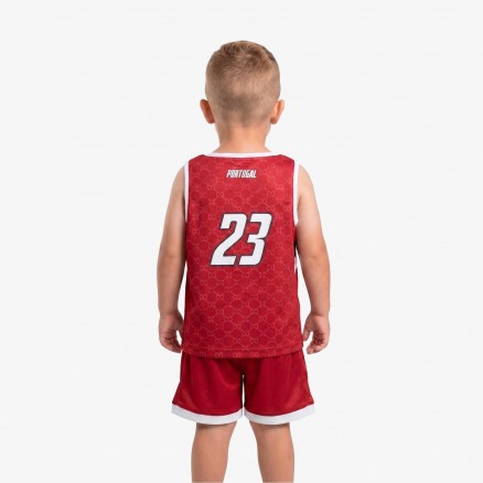 Kit de Basketball Força Portugal Bébé Kit de Basketball Força Portugal Bébé