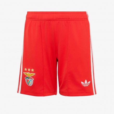 SL Benfica 2026/27 Away Shorts - Adidas Originals - Red SL Benfica 2026/27 Away Shorts - Adidas Originals - Red