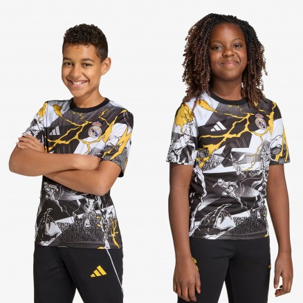 Real Madrid 2025/26 JR Jersey - Warm-up Real Madrid 2025/26 JR Jersey - Warm-up