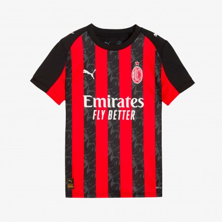 JR AC Milan 2025/26 Shirt - Home JR AC Milan 2025/26 Shirt - Home