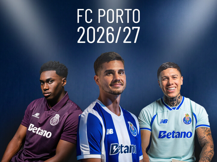 Official FC Porto jerseys - Força Portugal