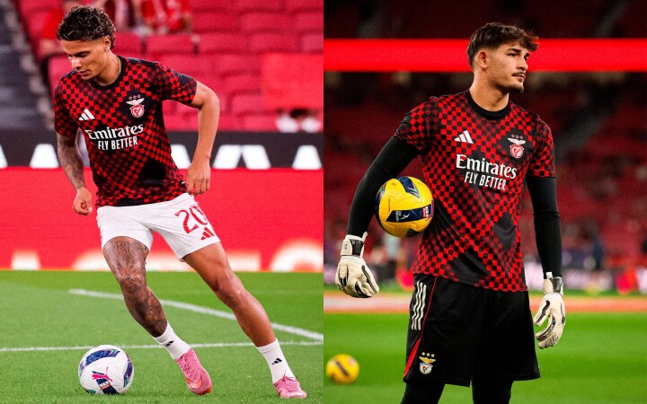 SL Benfica Jersey 2025/26 - Pre-Match - 25113-P-MATCH - Força Portugal