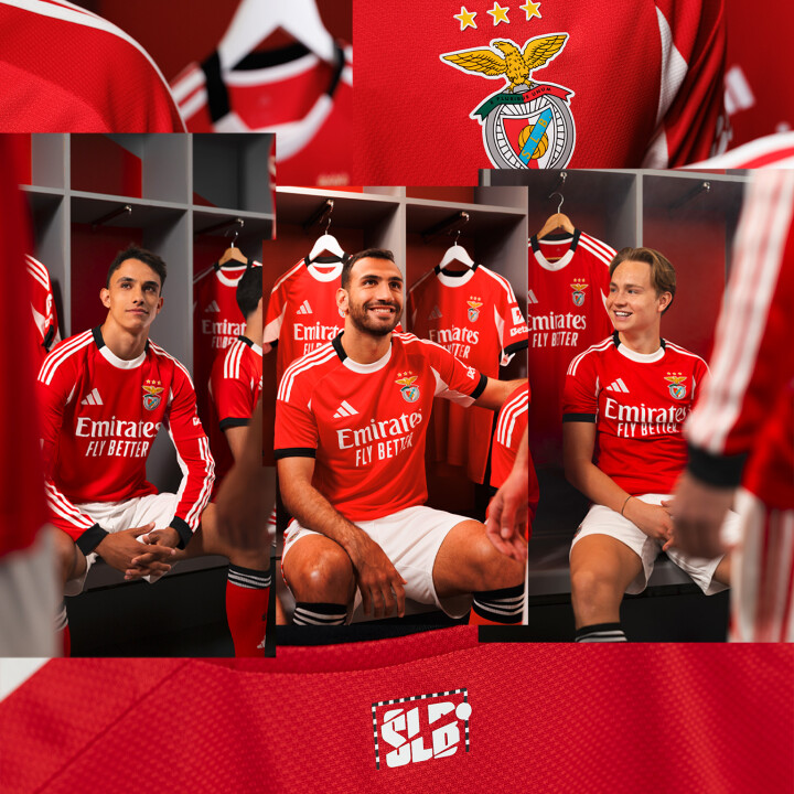 Equipamentos oficiais do SL Benfica para a época 2024/25 | Força Portugal